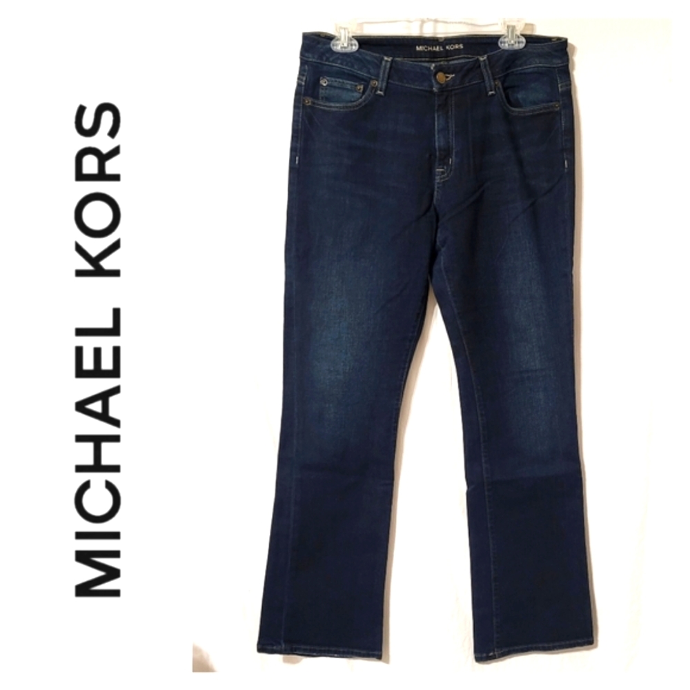 Michael Kors Bootcut Dark Blue Jeans